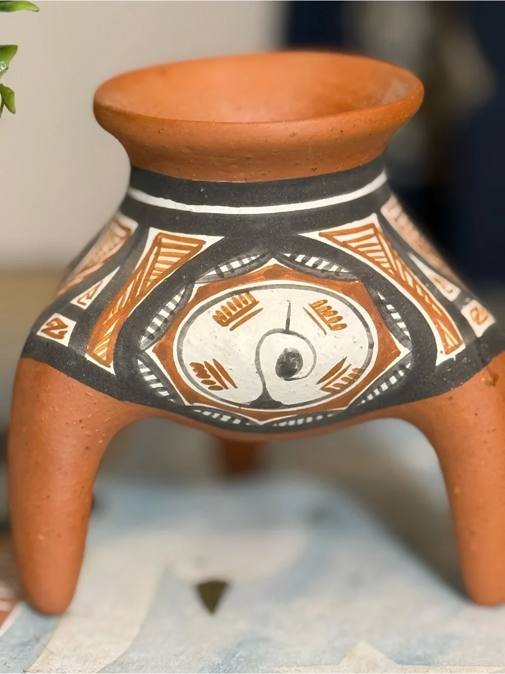 Vintage Venezuelan Folk Art clay pottery TIERRA VIEJA (old earth/ old land) - Picture 3 of 13